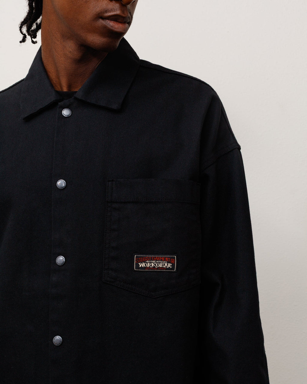 CANVAS WORK OVERSHIRT