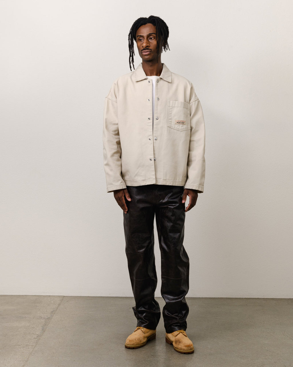 CANVAS WORK OVERSHIRT