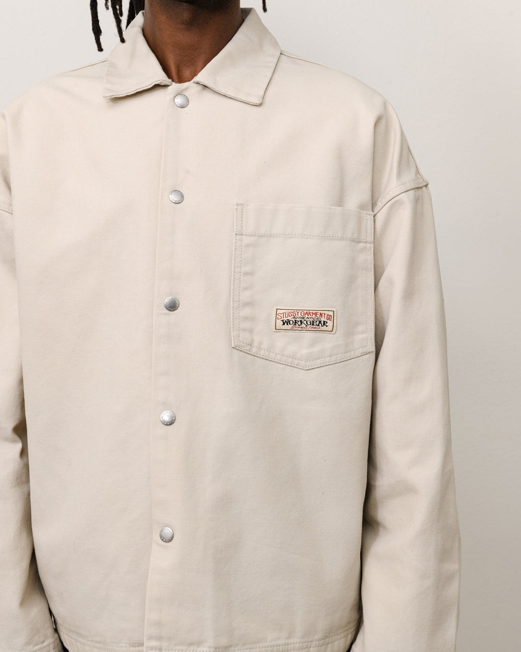 CANVAS WORK OVERSHIRT