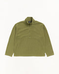 HALF ZIP THERMAL MOCK NECK