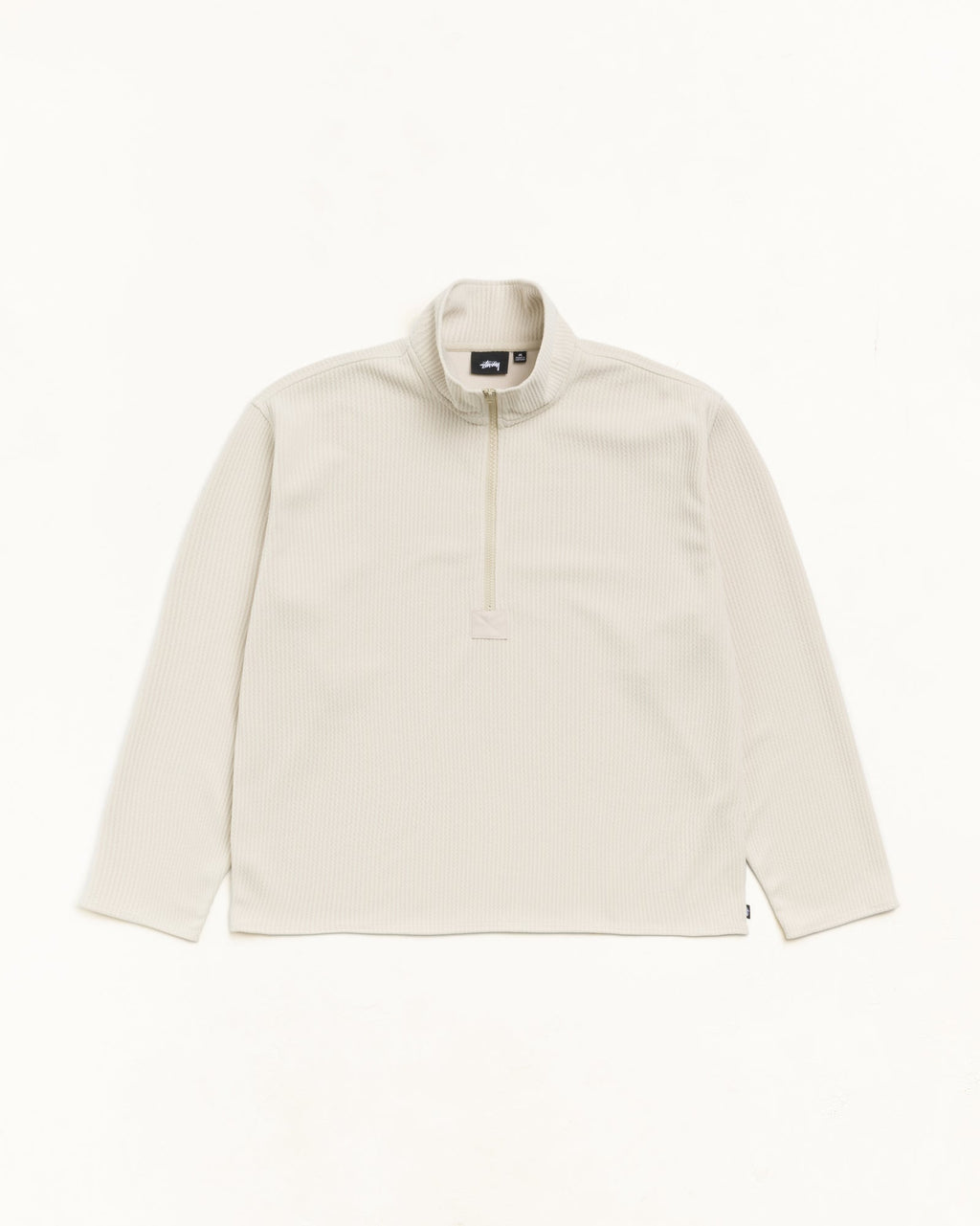 HALF ZIP THERMAL MOCK NECK