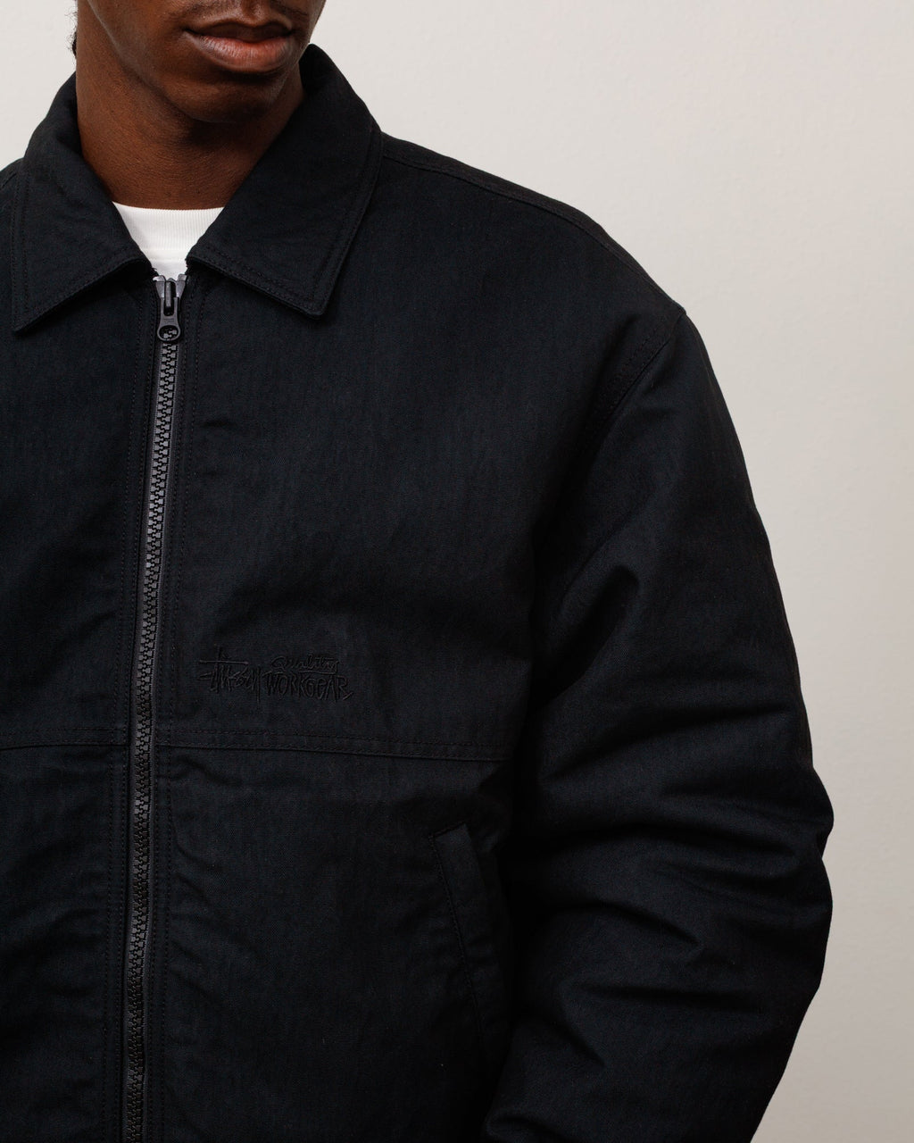 NYCO COLLARED WORK JACKET
