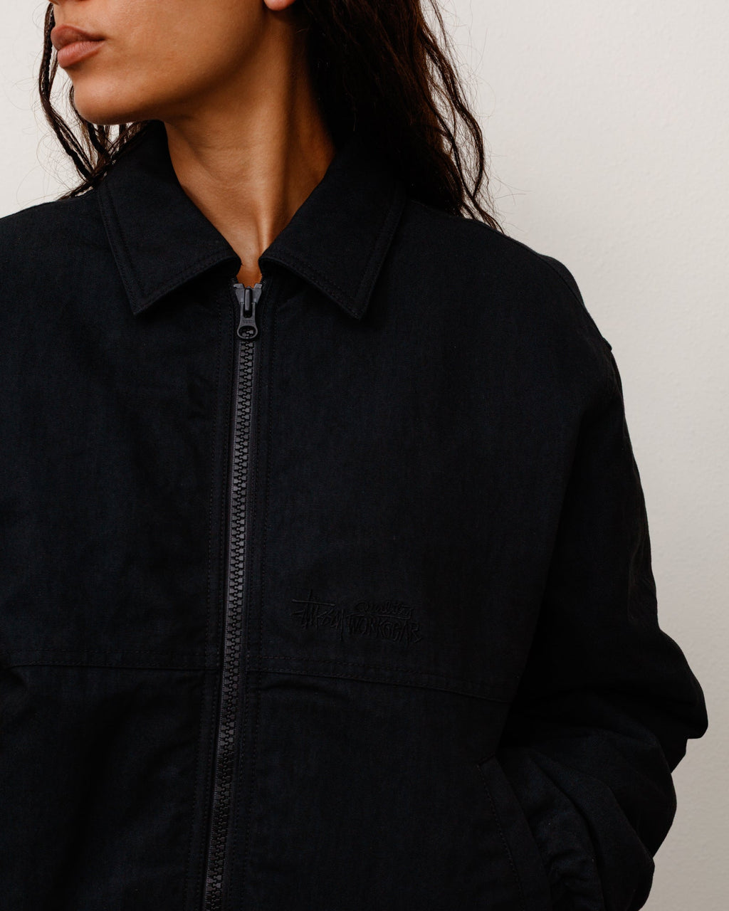 NYCO COLLARED WORK JACKET