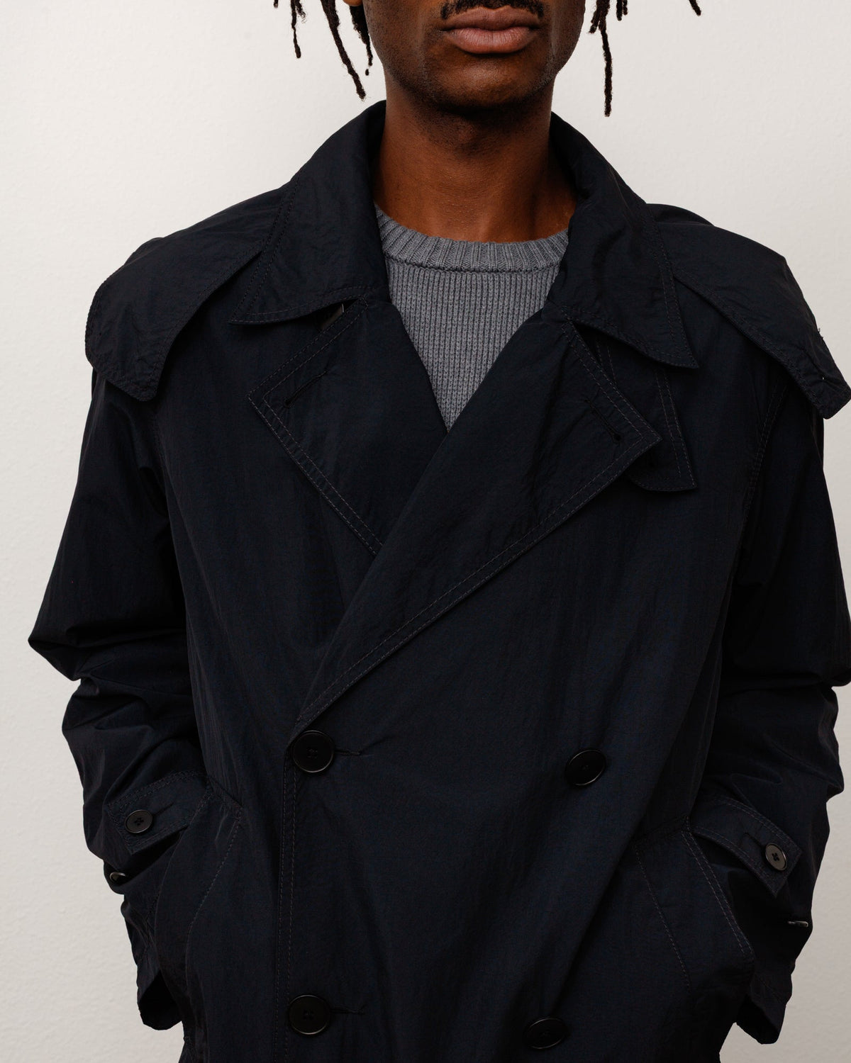 ULTRA LIGHTWEIGHT NYLON TRENCH