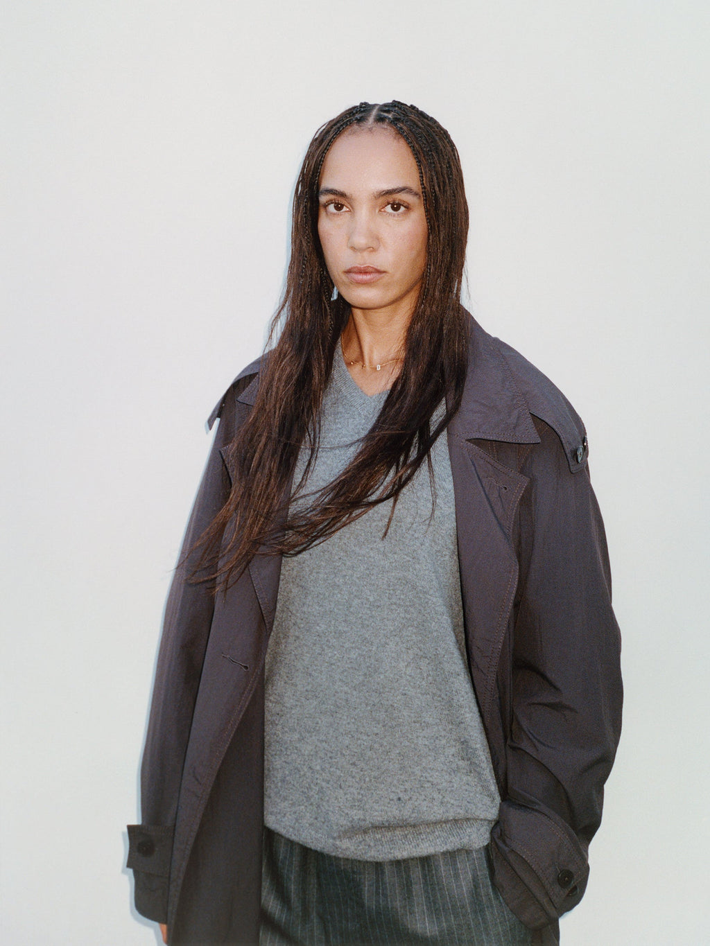 ULTRA LIGHTWEIGHT NYLON TRENCH