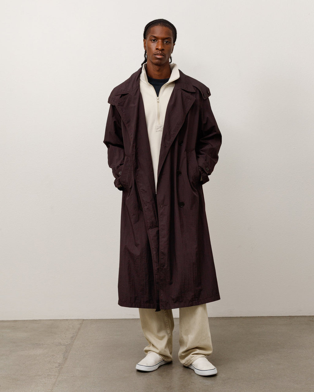 ULTRA LIGHTWEIGHT NYLON TRENCH