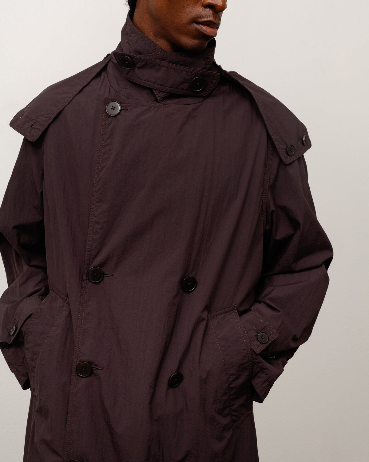 ULTRA LIGHTWEIGHT NYLON TRENCH