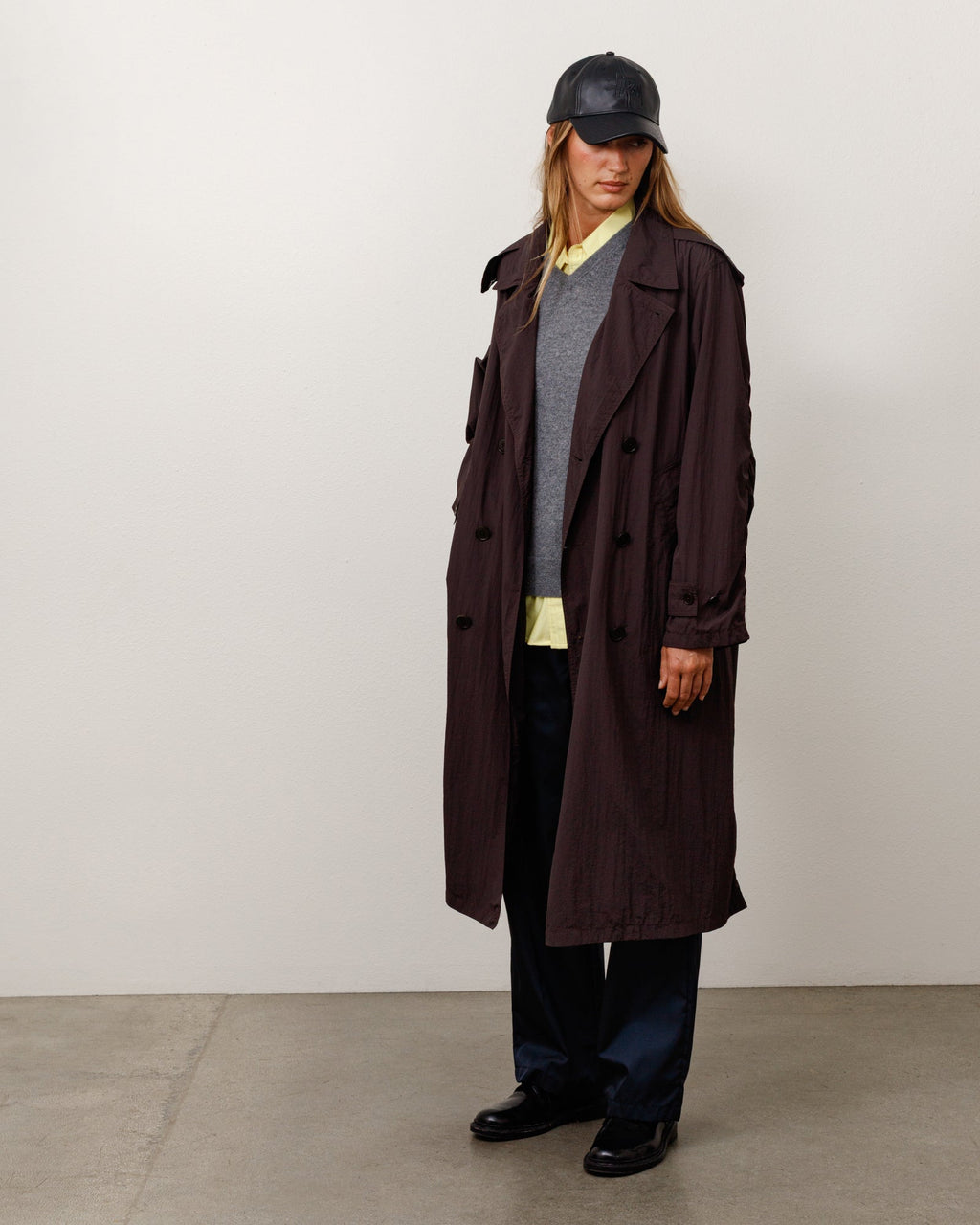 ULTRA LIGHTWEIGHT NYLON TRENCH
