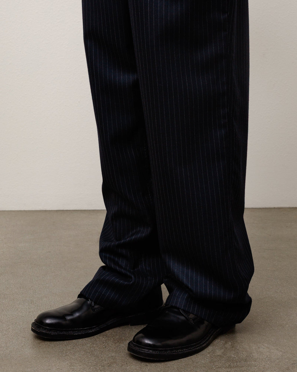 STRIPED WOOL BEACH PANT
