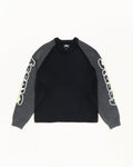 TWO TONE RAGLAN SWEATER