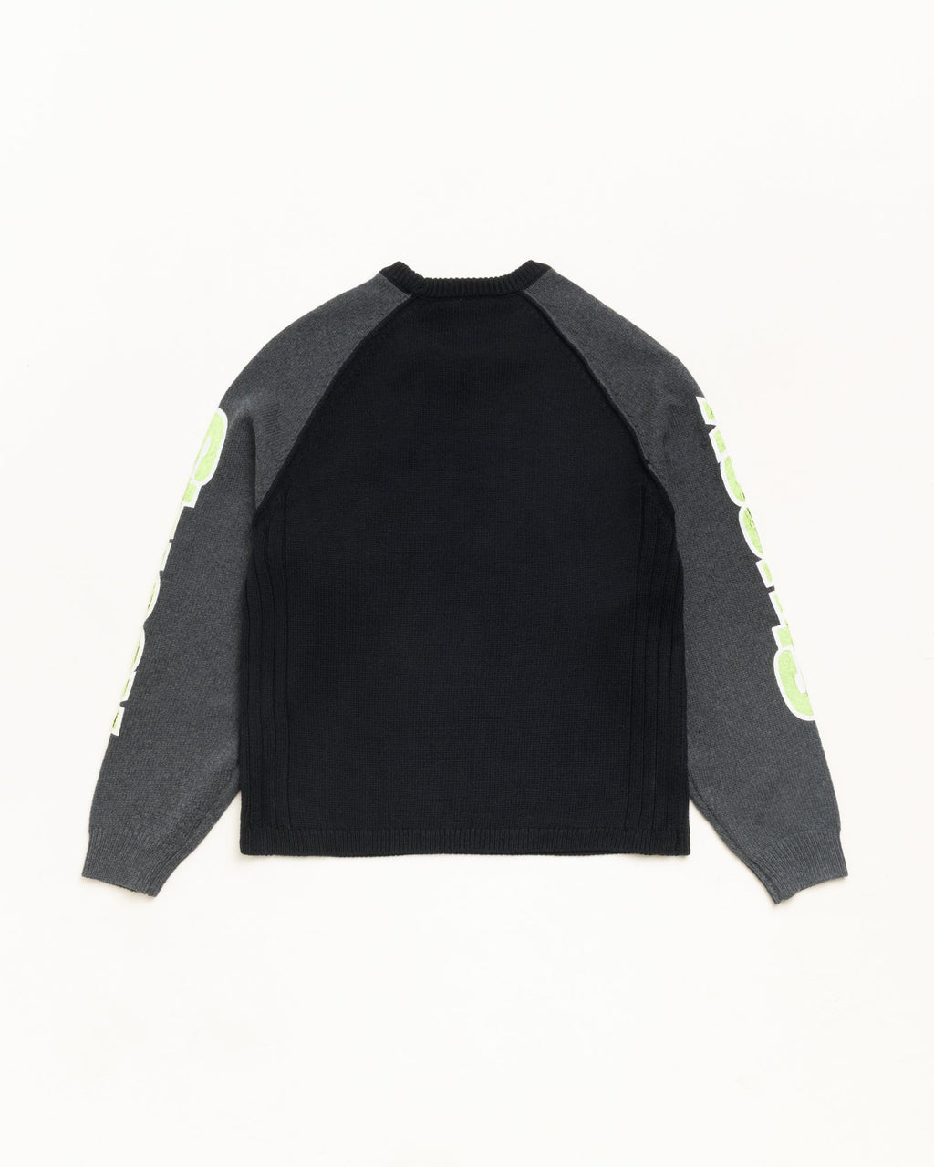 TWO TONE RAGLAN SWEATER