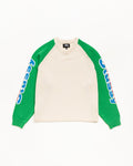 TWO TONE RAGLAN SWEATER