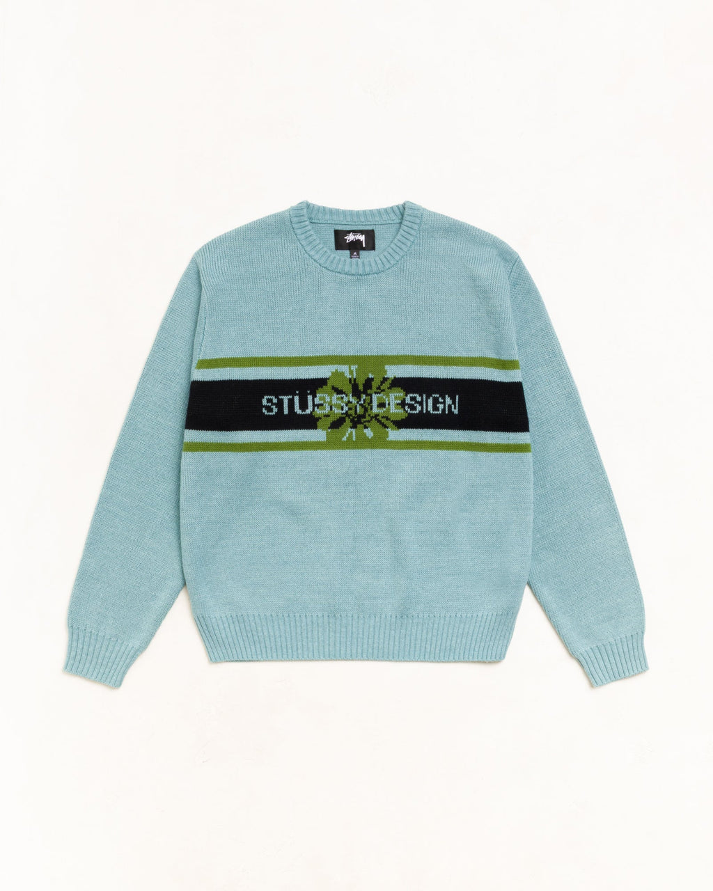 STRIPED HIBISCUS SWEATER