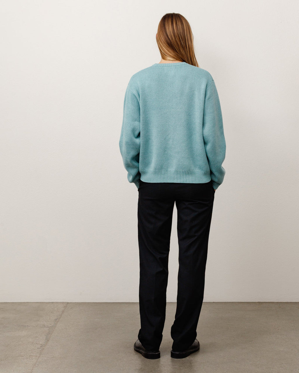 STRIPED HIBISCUS SWEATER