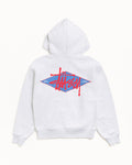 BASIC DIAMOND ZIP HOODIE