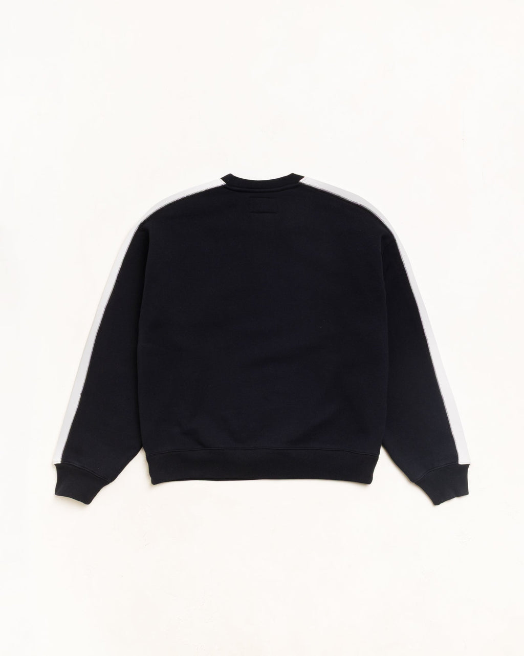 PANELED STRIPE CREW