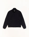 ZIP FLEECE MOCK NECK