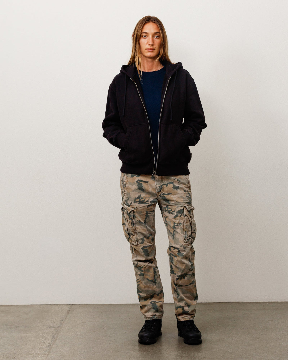 FLEECE ZIP HOODIE
