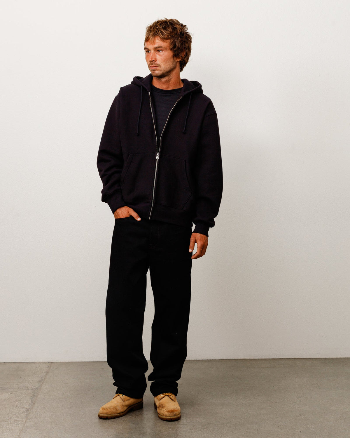 FLEECE ZIP HOODIE