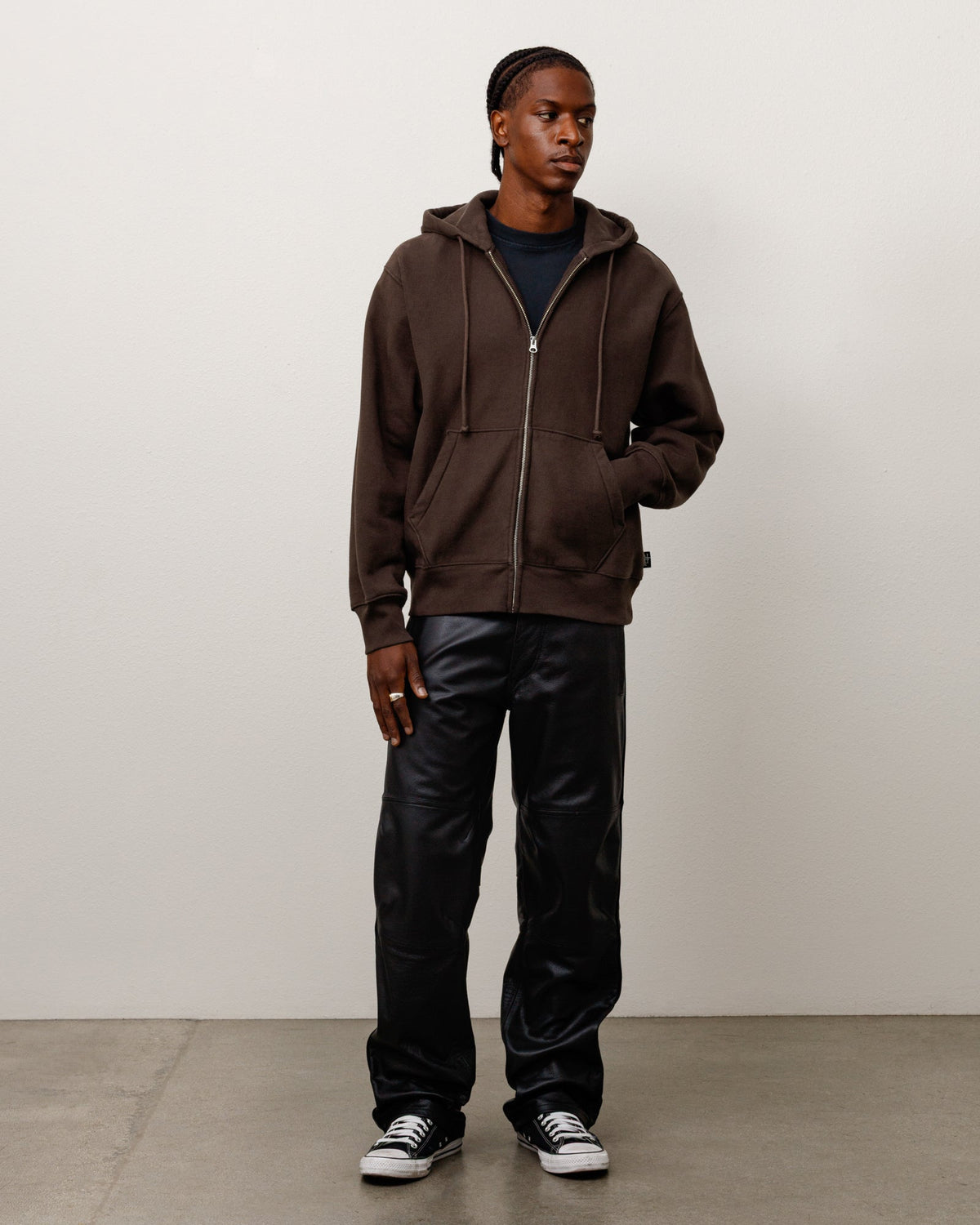 FLEECE ZIP HOODIE