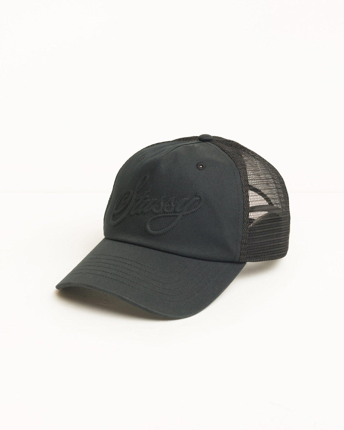 CURSIVE STITCH TRUCKER