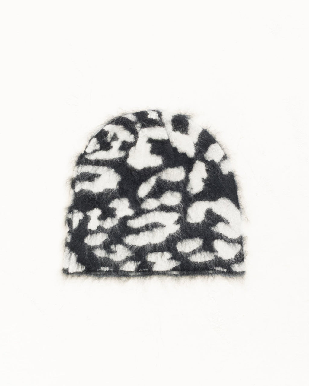 CASHMERE LEOPARD SKULLCAP