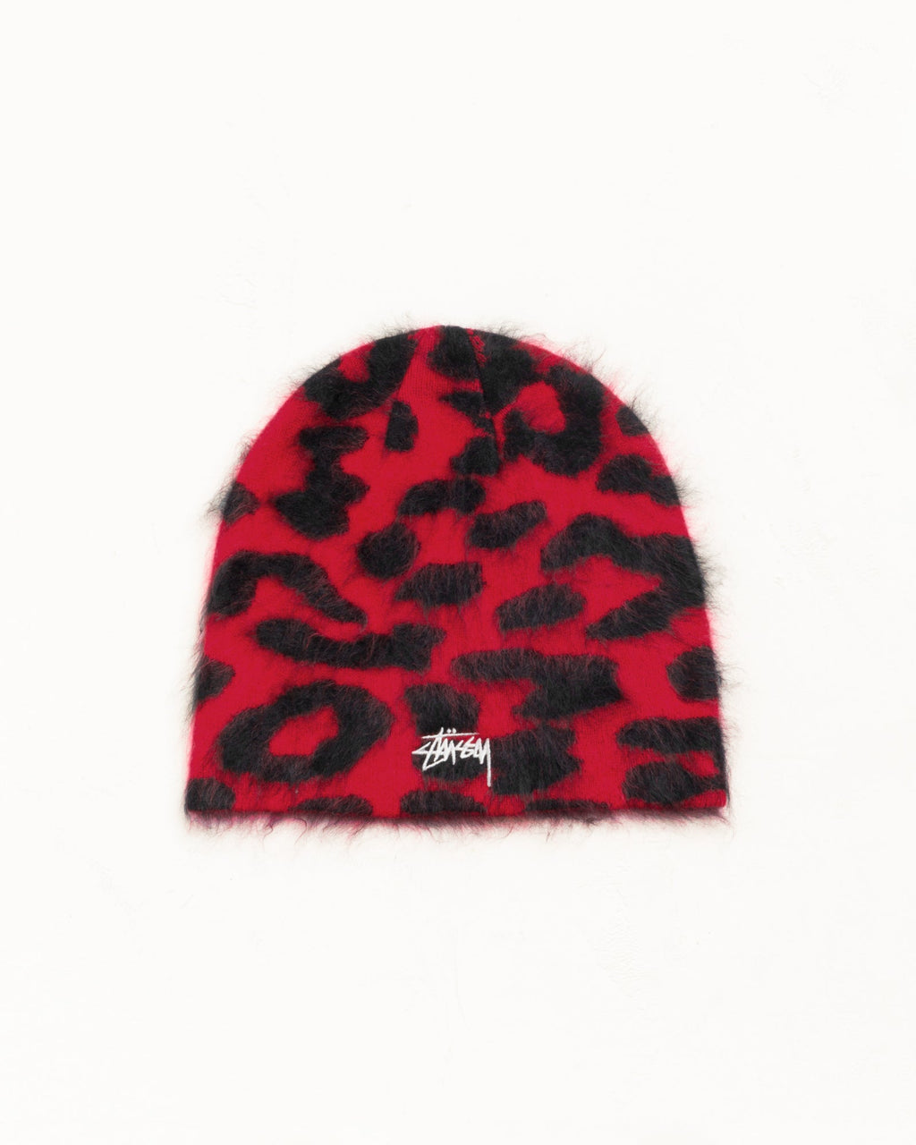 CASHMERE LEOPARD SKULLCAP
