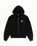 BASIC STÜSSY ZIP HOODIE