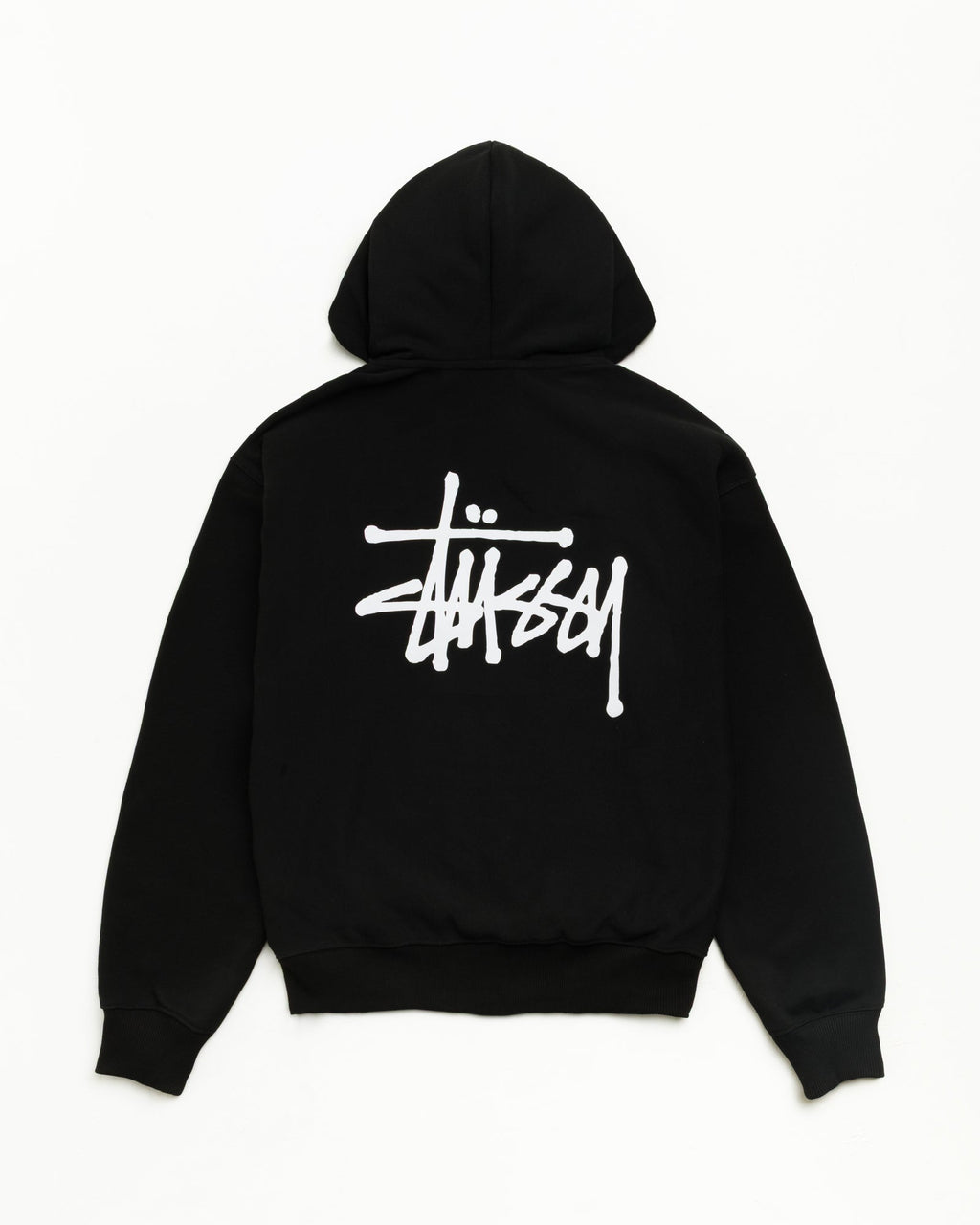 BASIC STÜSSY ZIP HOODIE