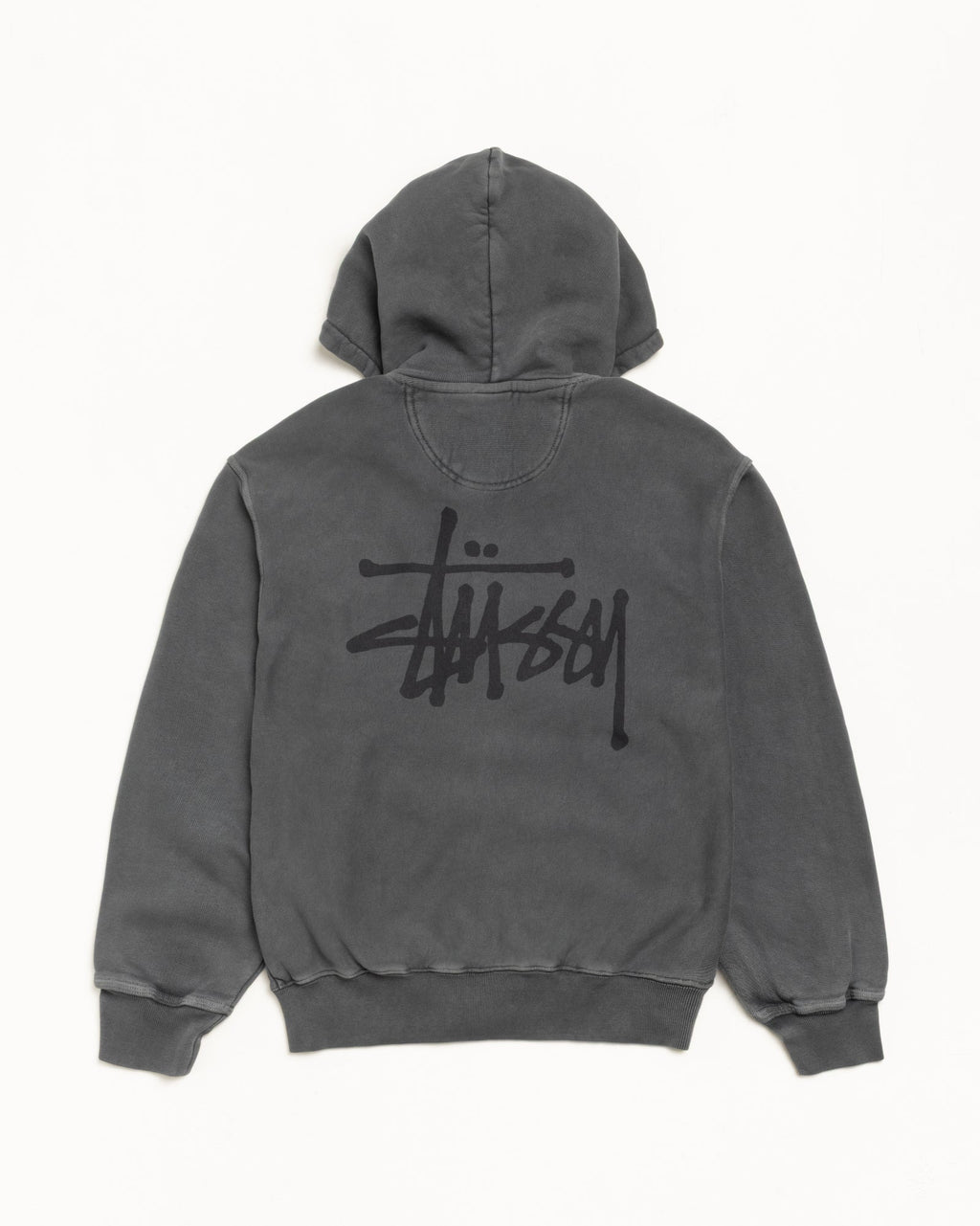 BASIC STÜSSY ZIP HOODIE