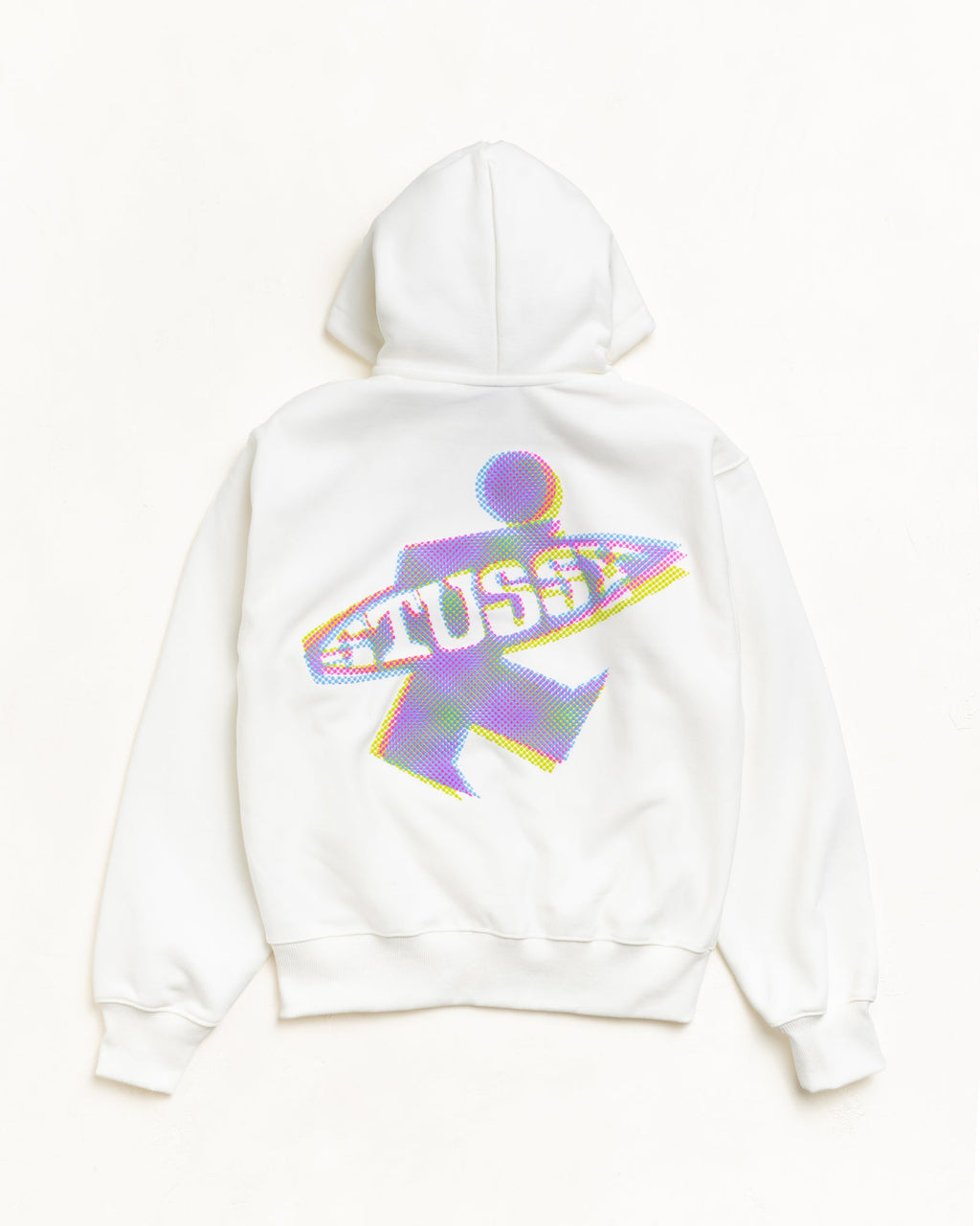 DOT SURF PUFF PRINT ZIP HOODIE