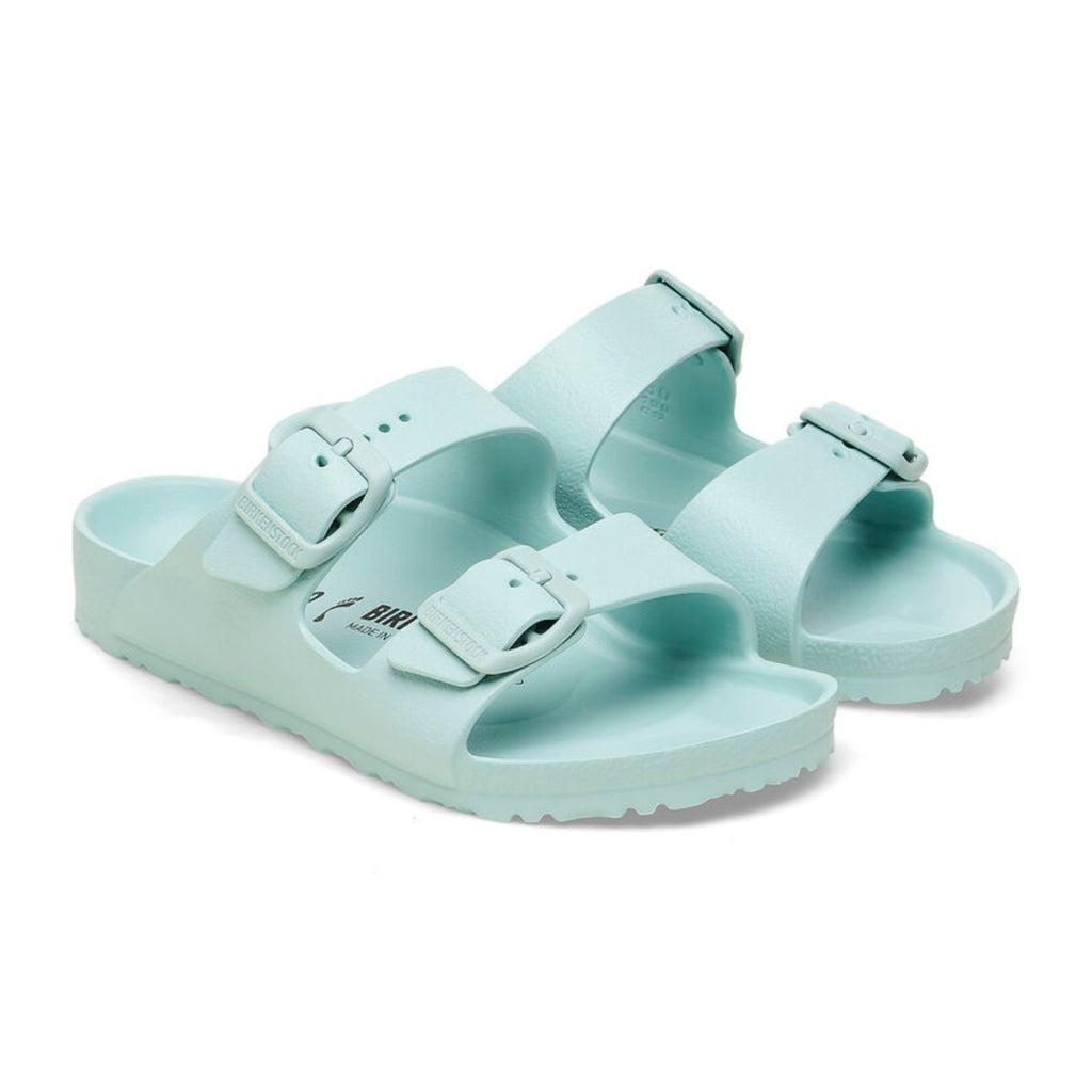 Birkenstock Girls (Sizes 31-34) Arizona Surf Green EVA