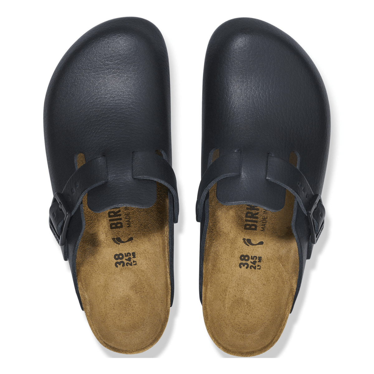 Birkenstock Men's Boston Pro Black Leather