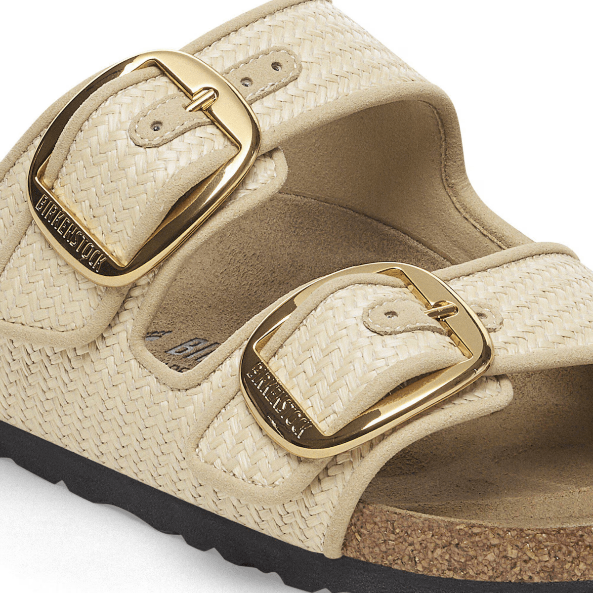 Birkenstock Women's Arizona Big Buckle Raffia Natural