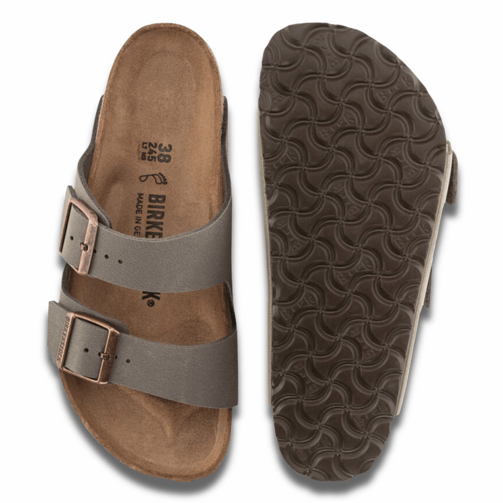 Birkenstock Women's Arizona Birkibuc Stone