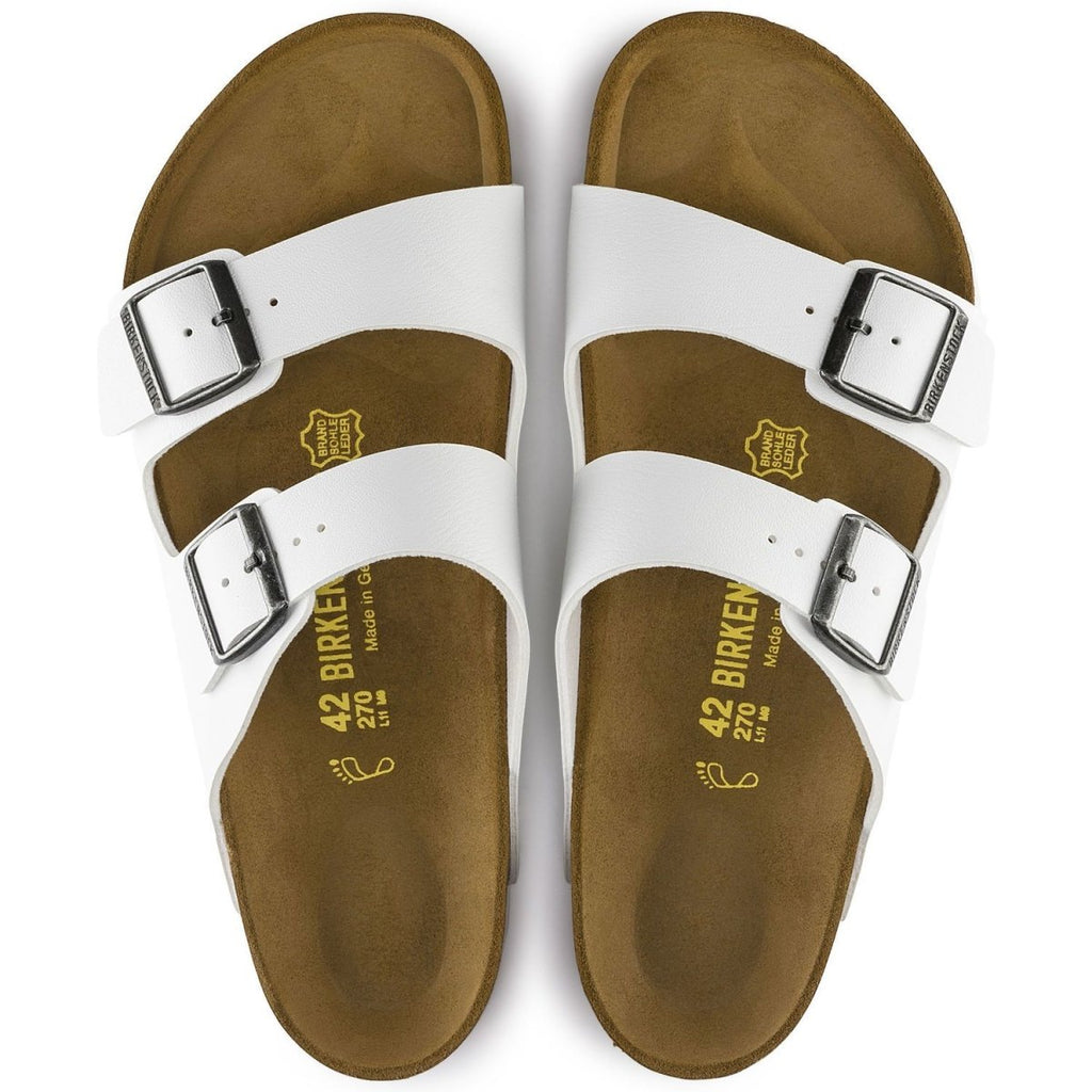 Birkenstock Women's Arizona Birko-Flor White
