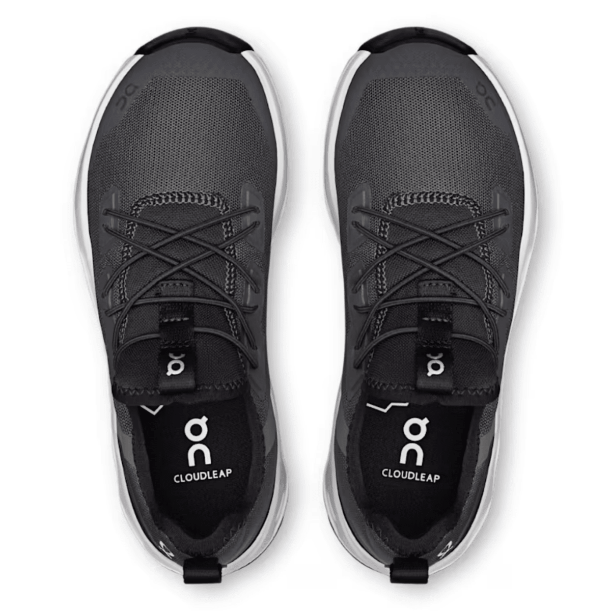 On Running Boys (Preschool) Cloudleap Black/White