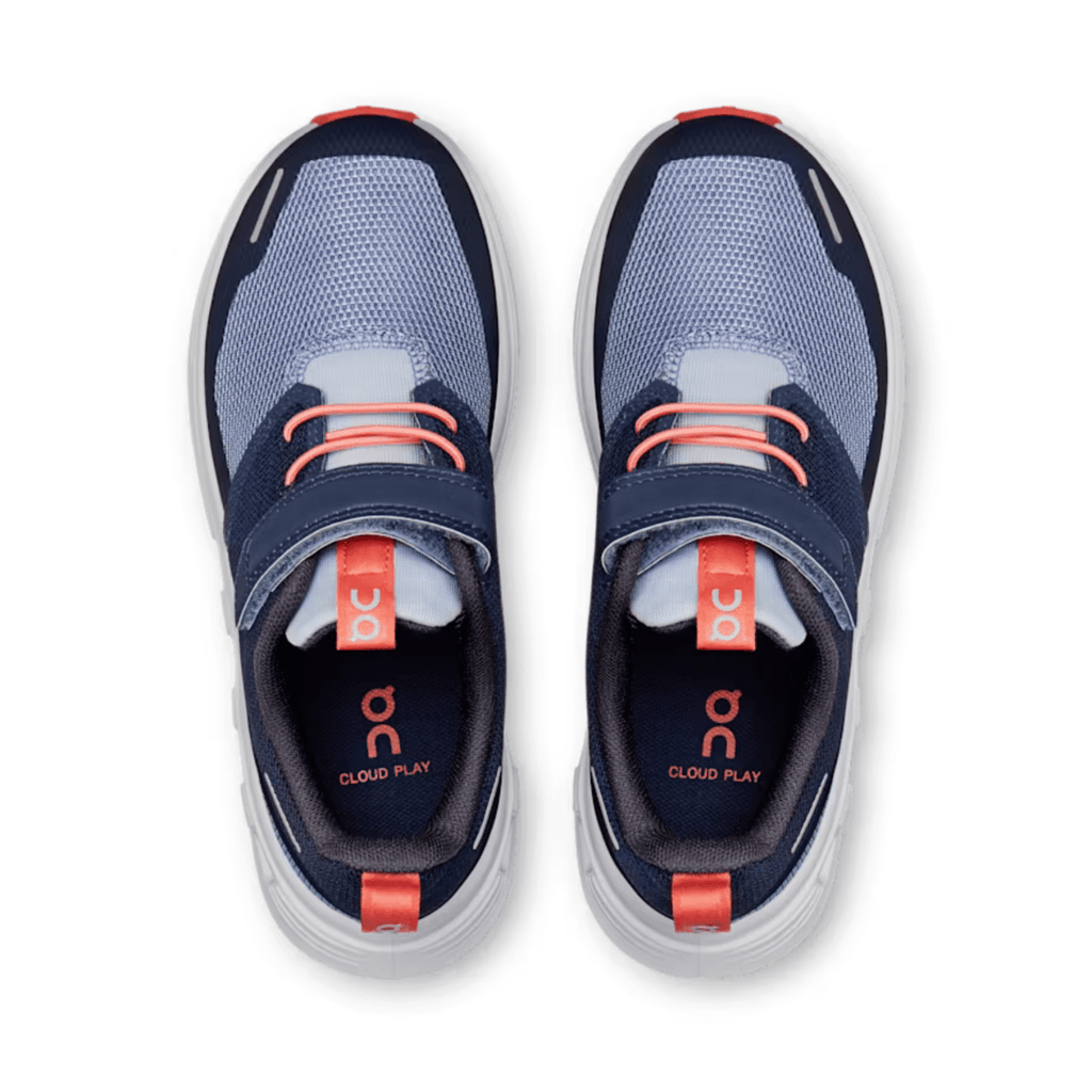 On Running Kids (Preschool) Cloud Play 2 Navy/Nectarine