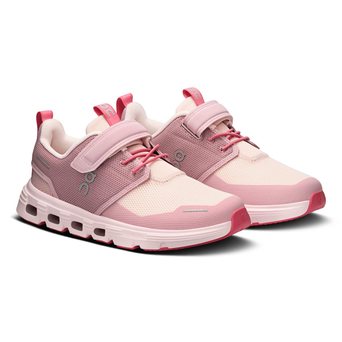 On Running Kids (Preschool) Cloud Play Zephyr/Camellia Pink